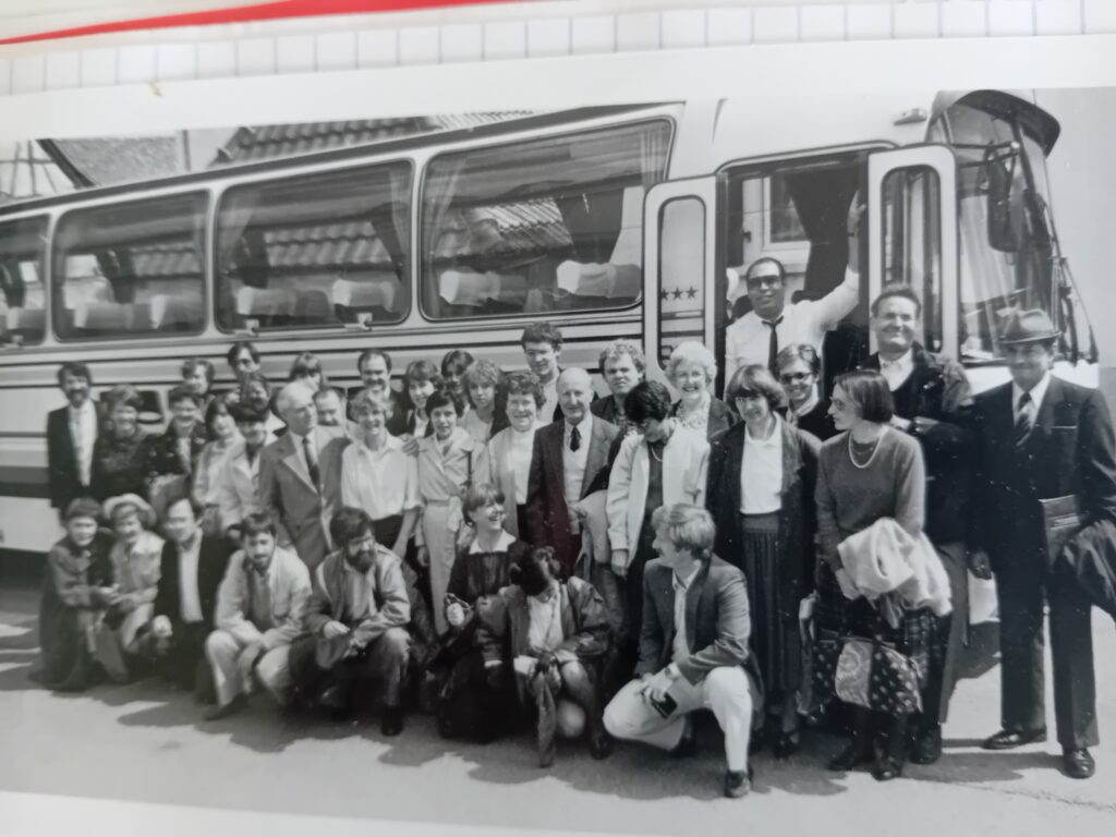 Départ pour la belgique